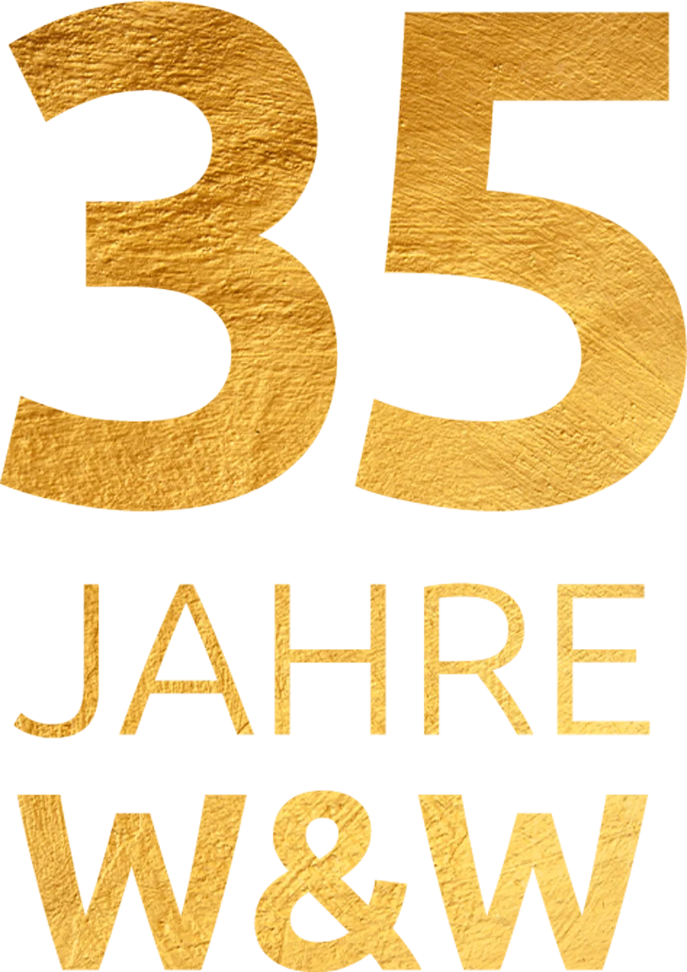 35 Jahre W&W Logo