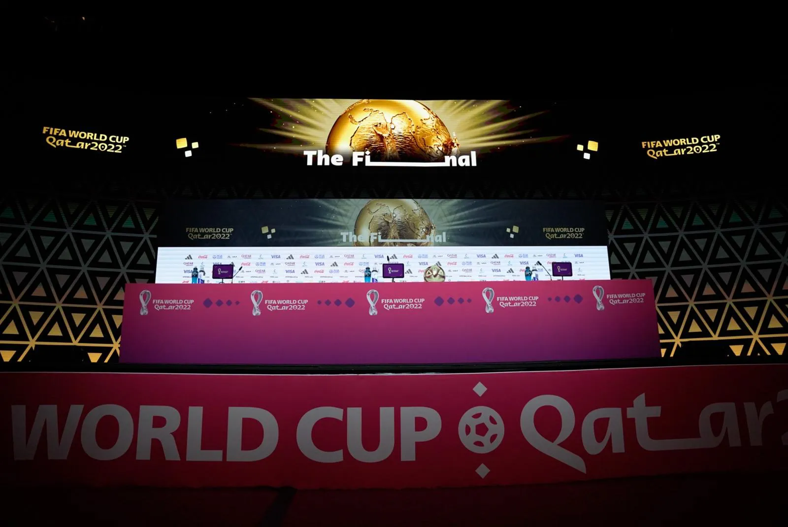 Pressekonferenz Stadtion Qatar 2022