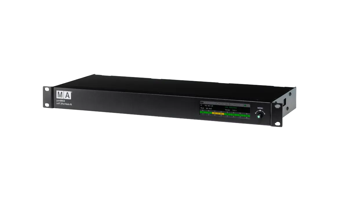 MA Lighting grandMA3 onPC 8Port Node 4k PoE