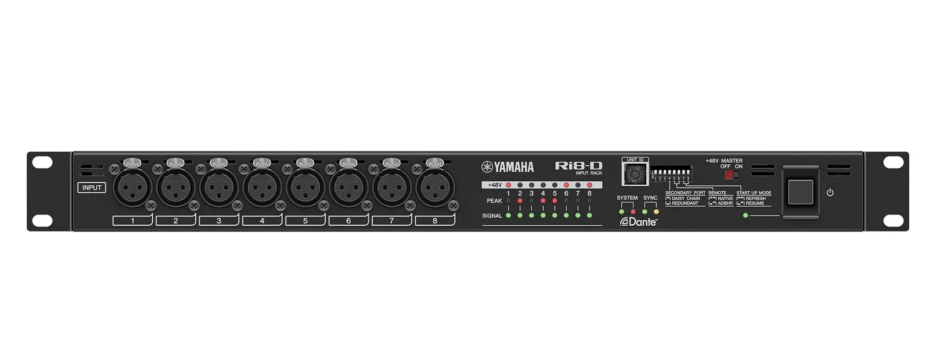 Yamaha Ri8-D Dante Card