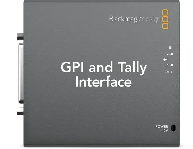Blackmagic GPI and Tally Interface