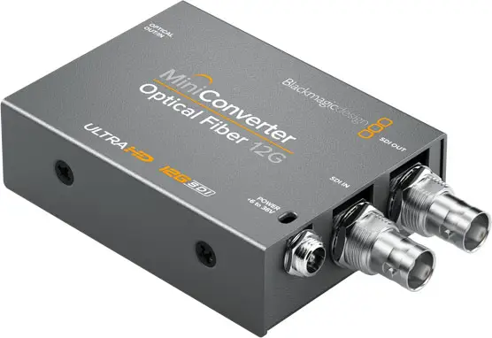 Blackmagic : Mini Converter : Optical Fiber 12G