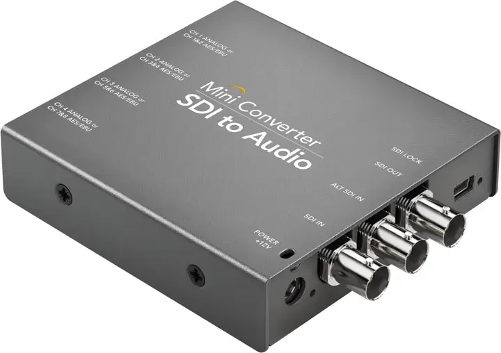 Blackmagic : Mini Converter : SDI to Audio