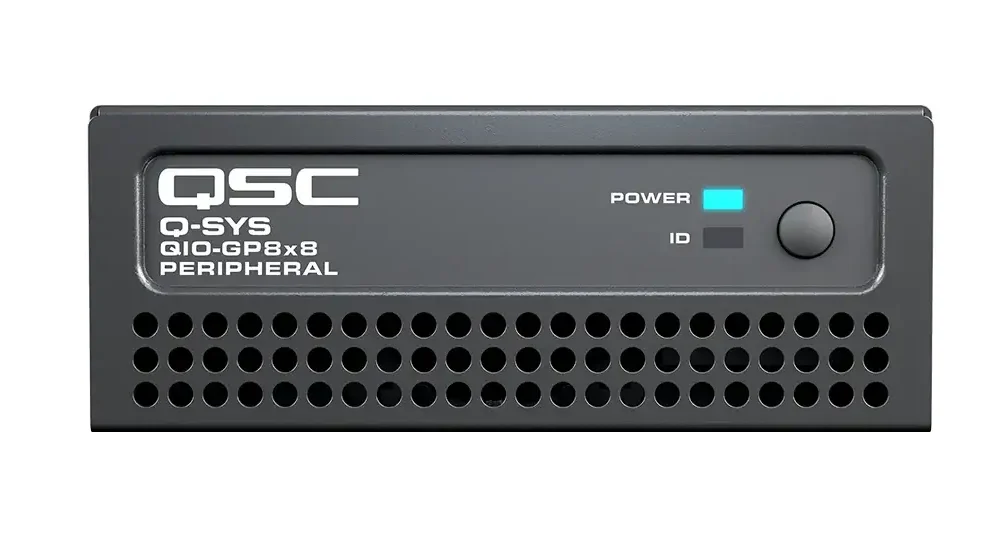 QSC Q-SYS QIO-GP8x8
